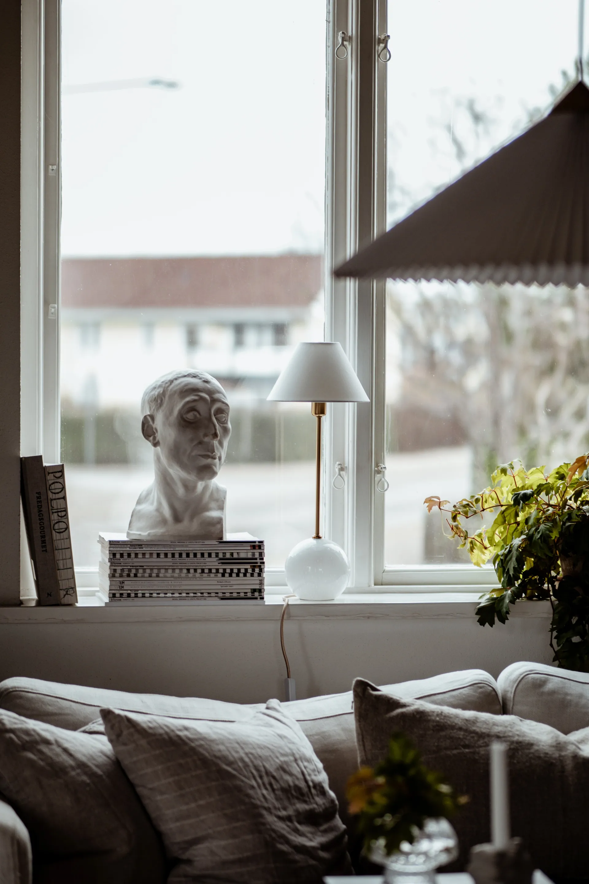 Iris 20 candeeiro de mesa , Branco Globen Lighting