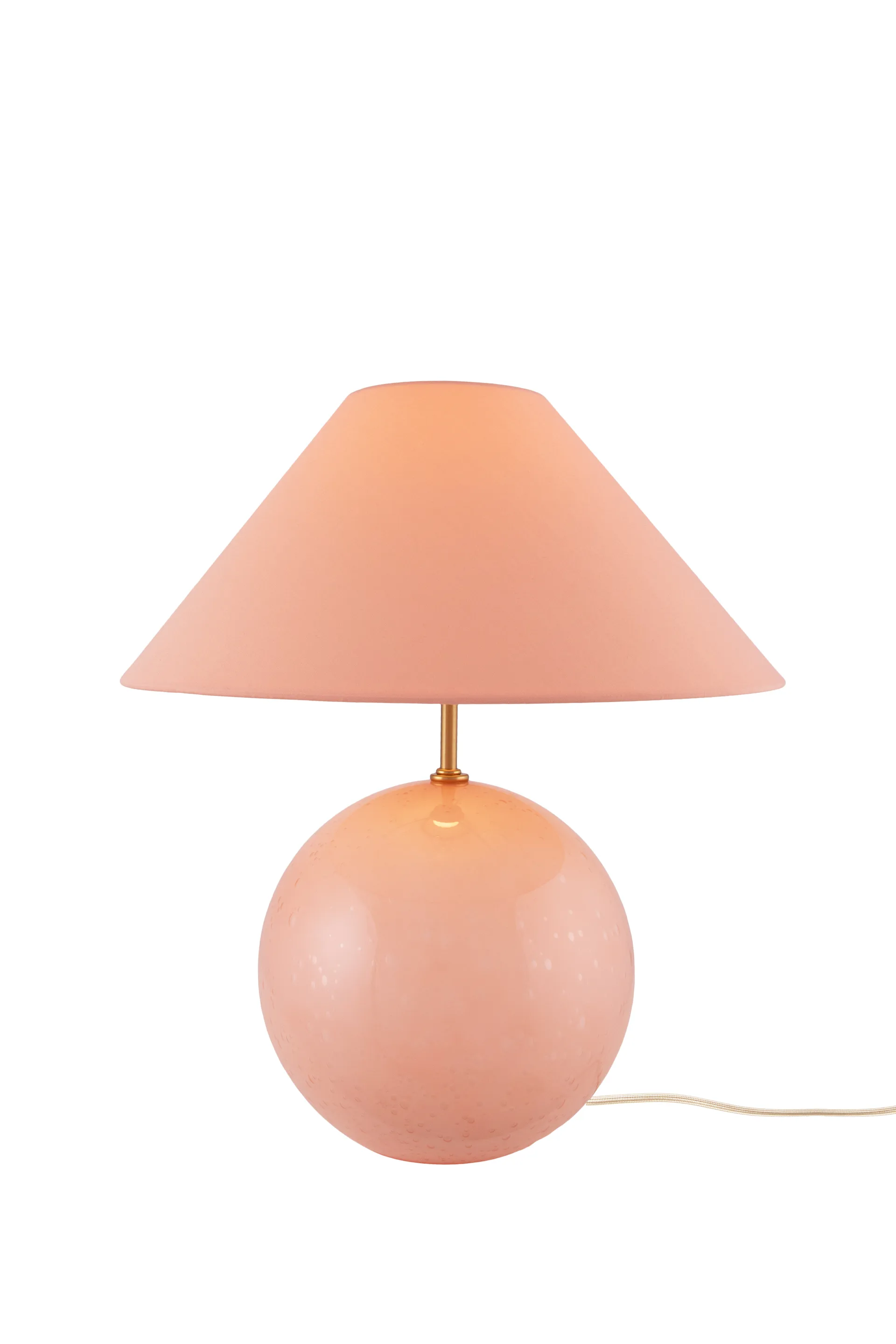 Iris 35 candeeiro de mesa 39 cm, Blush Globen Lighting