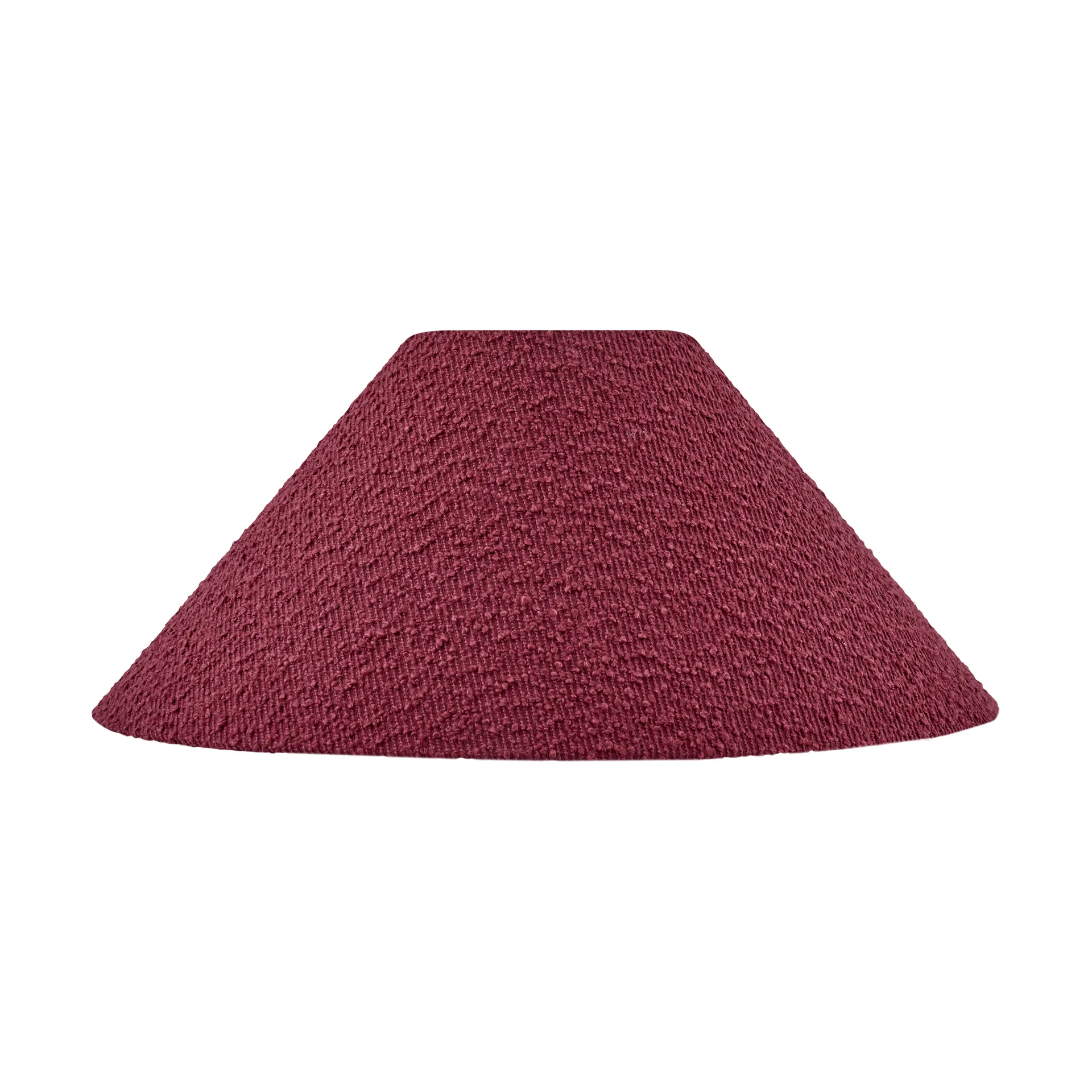 Iris 45 abajur, Bouclé borgonha Globen Lighting