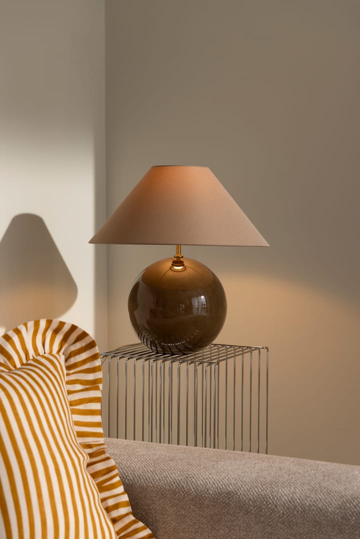 Iris 45 candeeiro de mesa, Mocha Globen Lighting