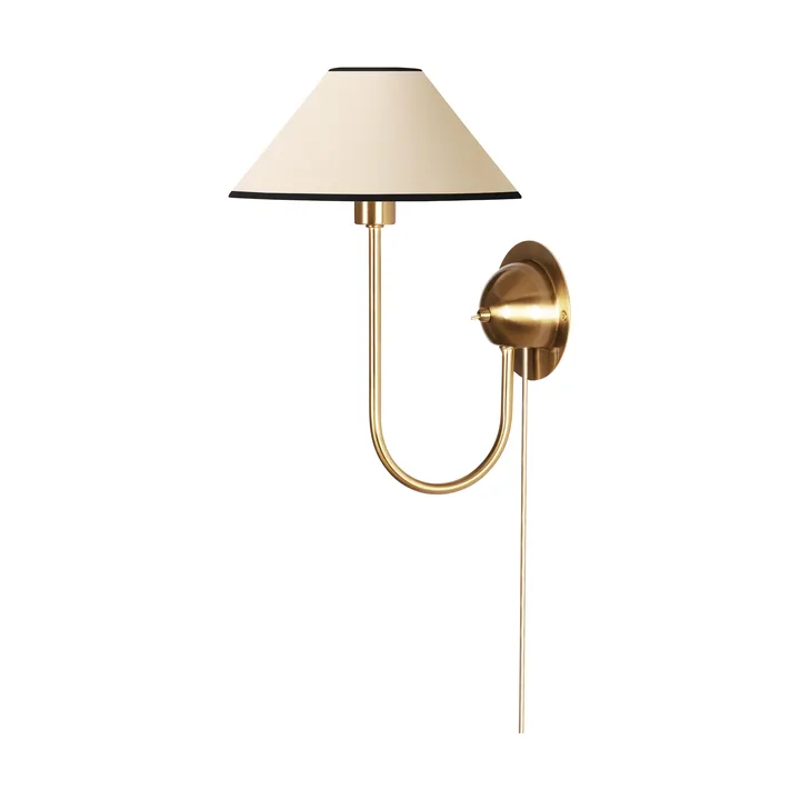 Iris candeeiro de parede  - Creme-noir - Globen Lighting