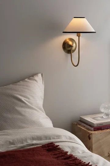 Iris candeeiro de parede  - Creme-noir - Globen Lighting