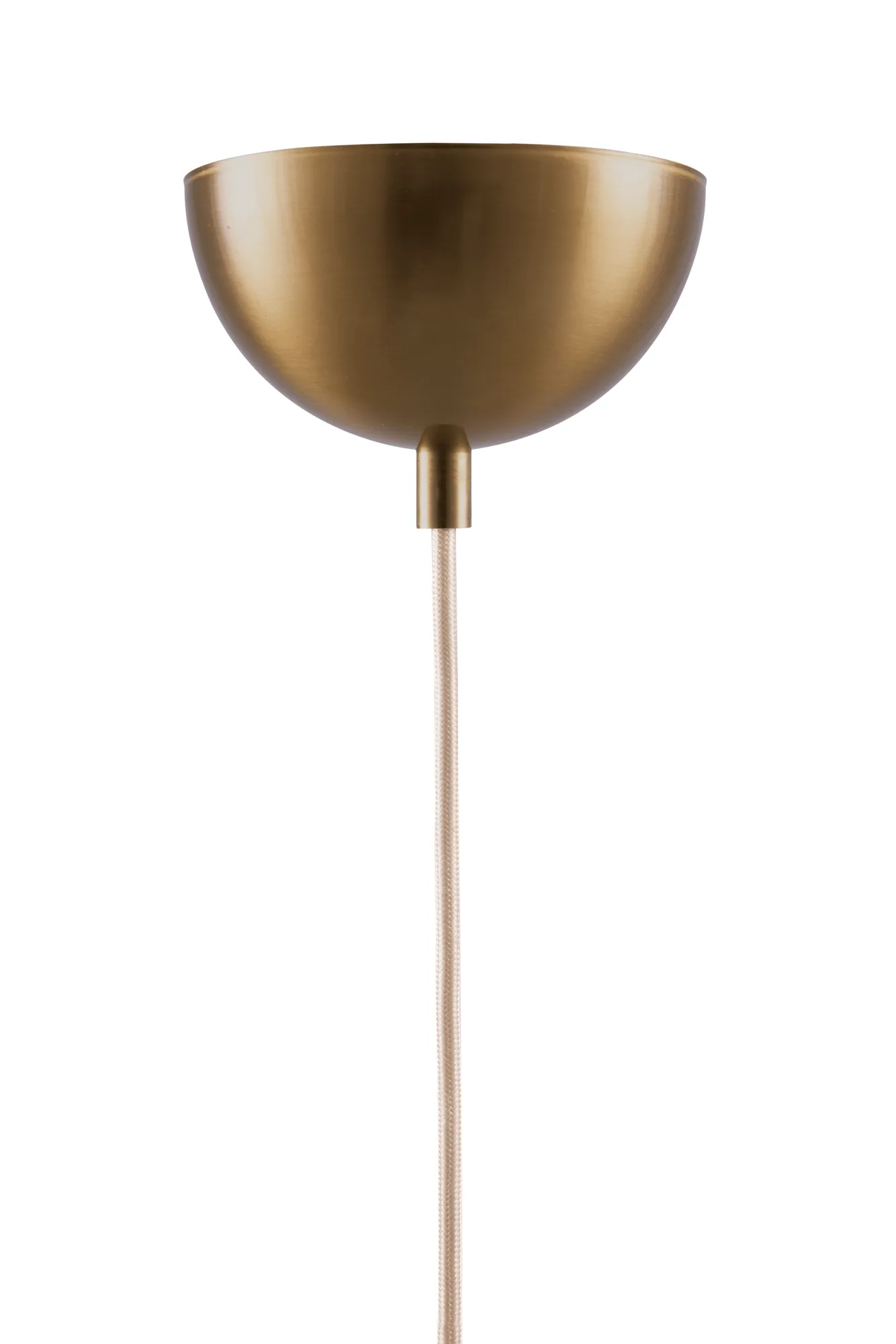 Iris candeeiro suspenso 50, Creme-noir (branco-dourado) Globen Lighting