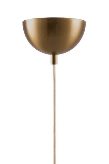 Iris candeeiro suspenso 50 - Creme-noir (branco-dourado) - Globen Lighting