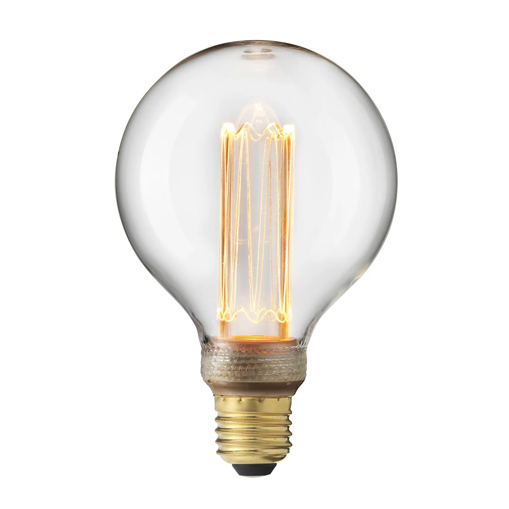 Lâmpada Laser filamento LED E27 ajustável, 9,5 cm, E27 Globen Lighting