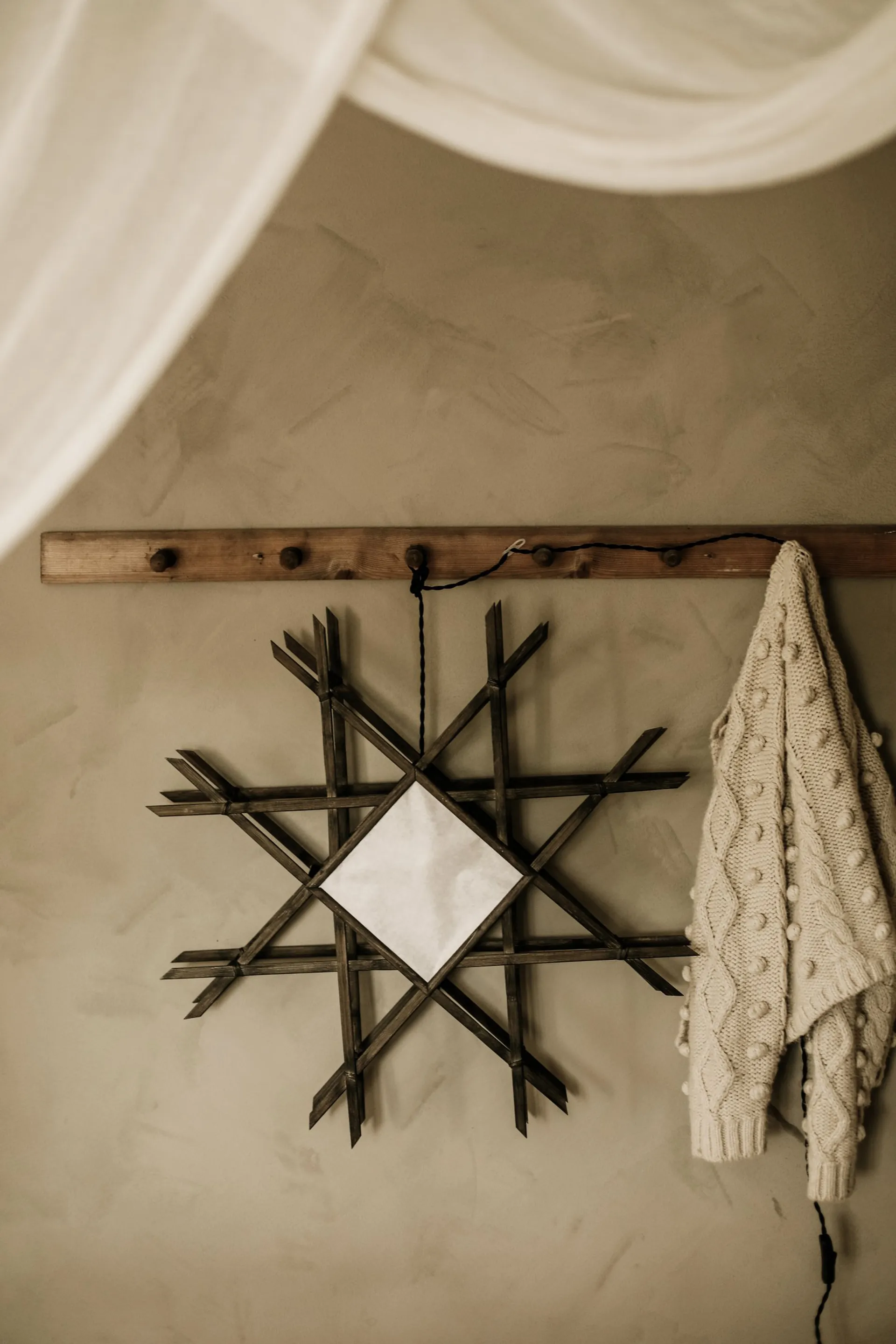  Lea 70 estrela de Natal, Castanho Globen Lighting