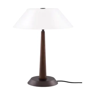 Ligna candeeiro de mesa - Acabamento em nogueira, Ø29x39,2 cm - Globen Lighting