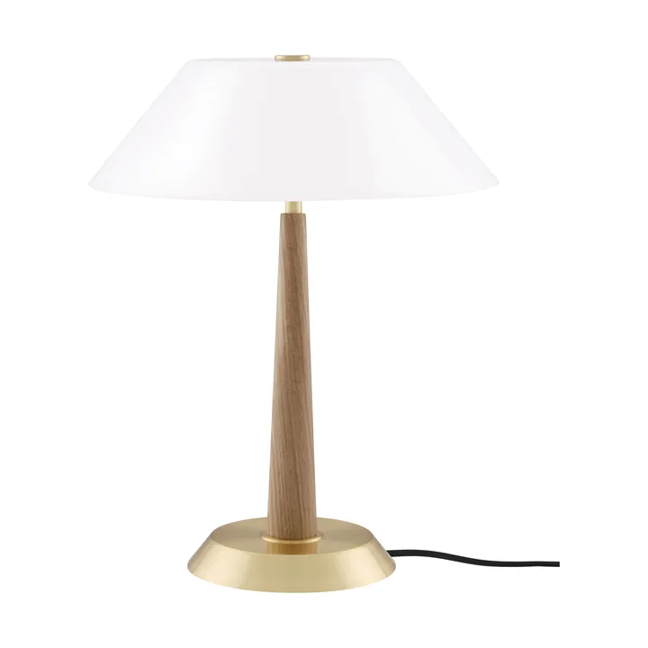 Ligna candeeiro de mesa - Carvalho-latonado cru, Ø29x39,2 cm - Globen Lighting