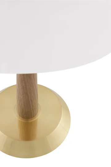 Ligna candeeiro de mesa - Carvalho-latonado cru, Ø29x39,2 cm - Globen Lighting