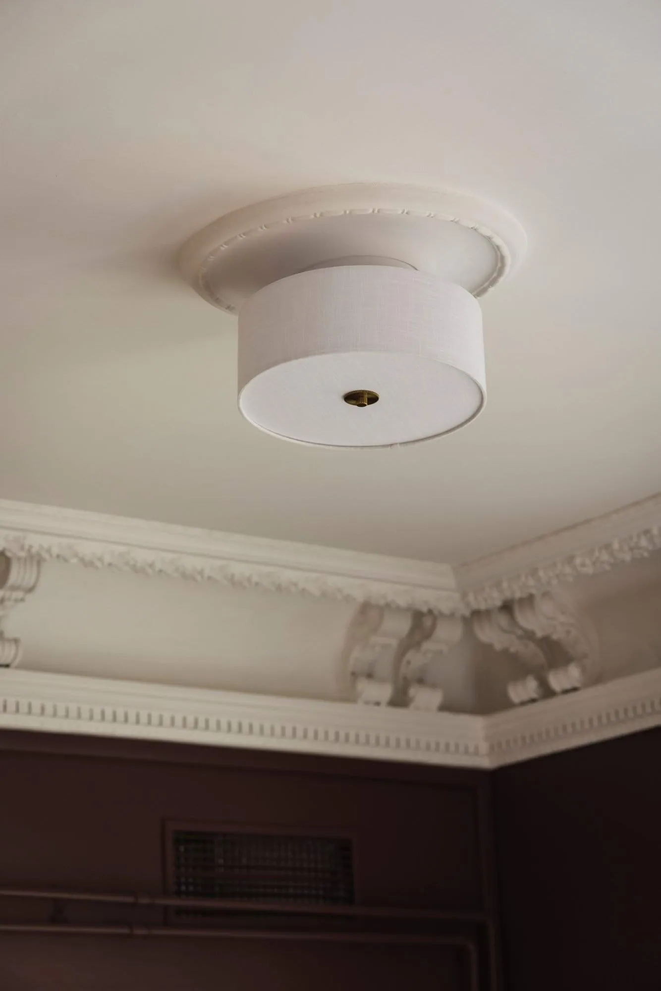 Noah 35 candeeiro de teto, Branco Globen Lighting