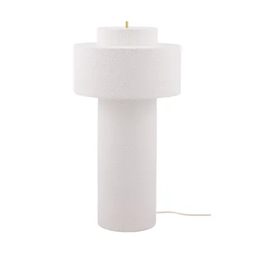 Noah candeeiro de chão - Bouclé branco, Ø45x88 cm - Globen Lighting