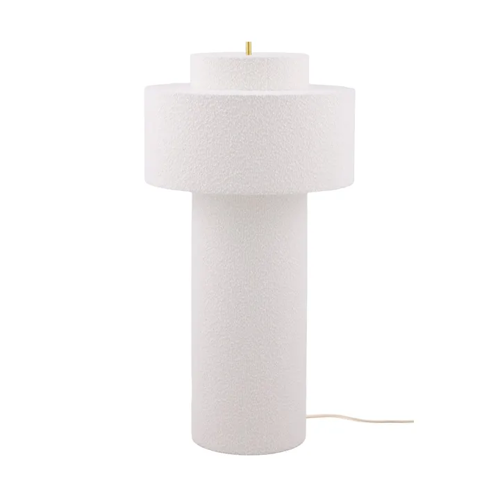 Noah candeeiro de chão - Bouclé branco, Ø45x88 cm - Globen Lighting