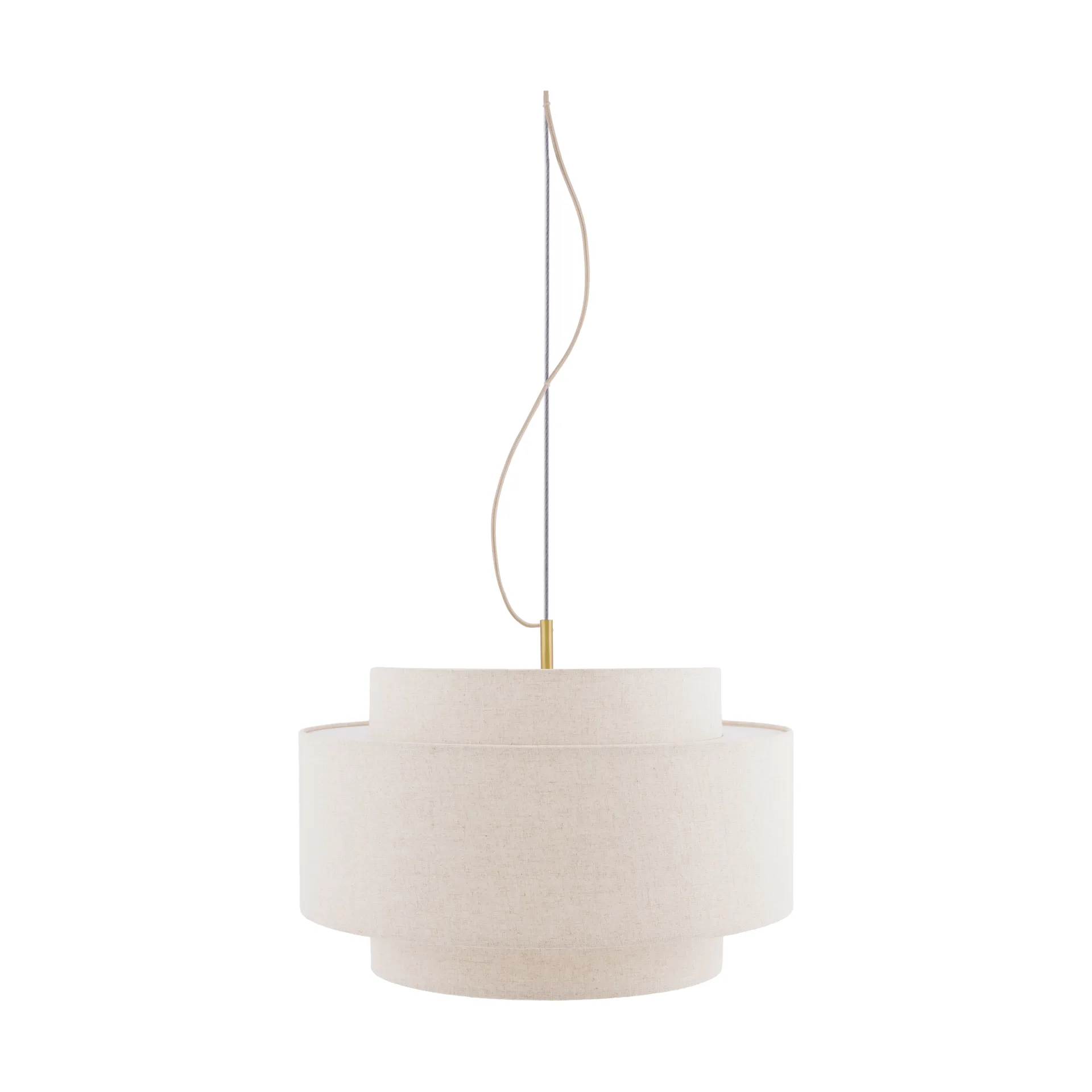Noah candeeiro suspenso Ø50 cm, Beige Globen Lighting