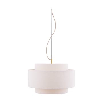 Noah candeeiro suspenso Ø50 cm - Bouclé branco - Globen Lighting