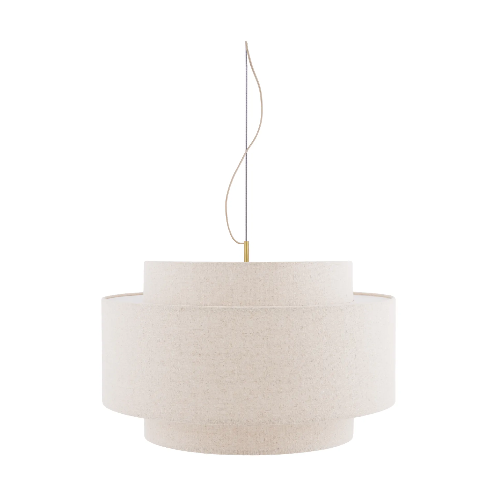 Noah candeeiro suspenso Ø70 cm, Beige Globen Lighting
