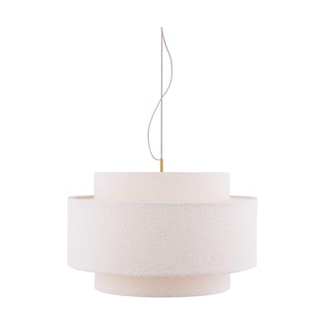 Noah candeeiro suspenso Ø70 cm - Bouclé branco - Globen Lighting