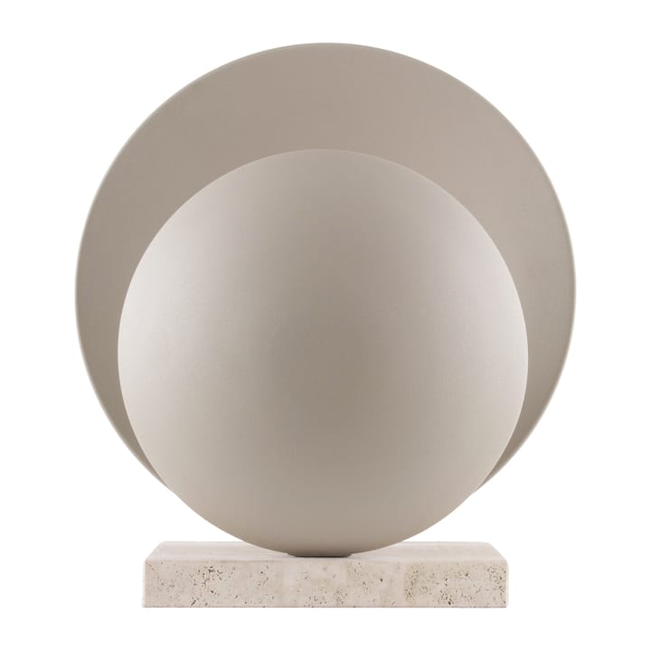 Orbit candeeiro de mesa  - Beige-Travertina - Globen Lighting