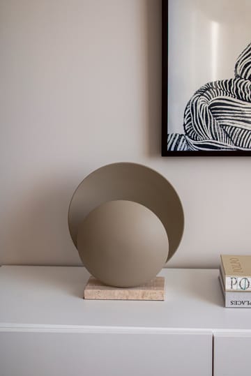 Orbit candeeiro de mesa  - Beige-Travertina - Globen Lighting