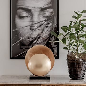 Orbit candeeiro de mesa  - Latão-preto - Globen Lighting