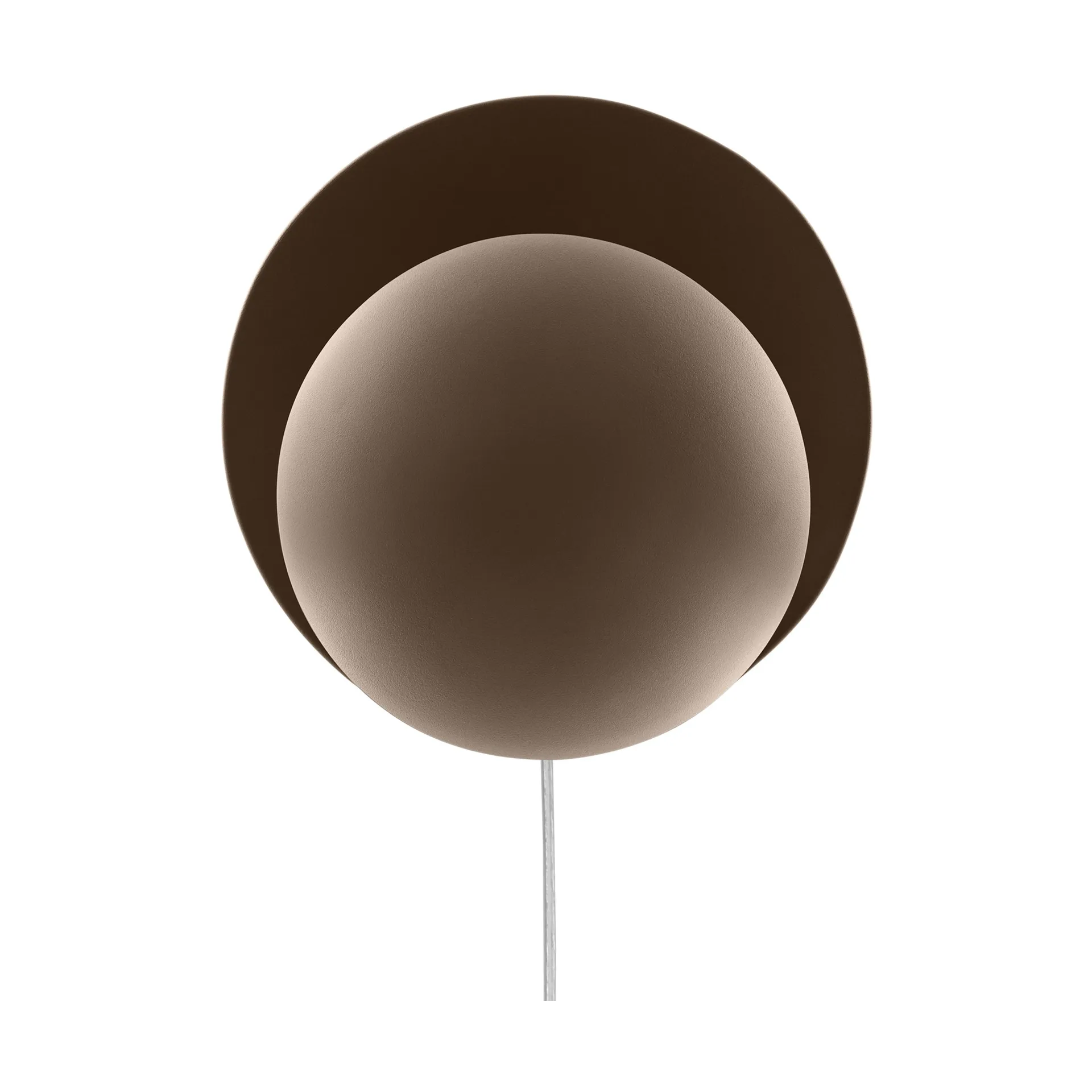 Orbit candeeiro de parede, Mocha Globen Lighting