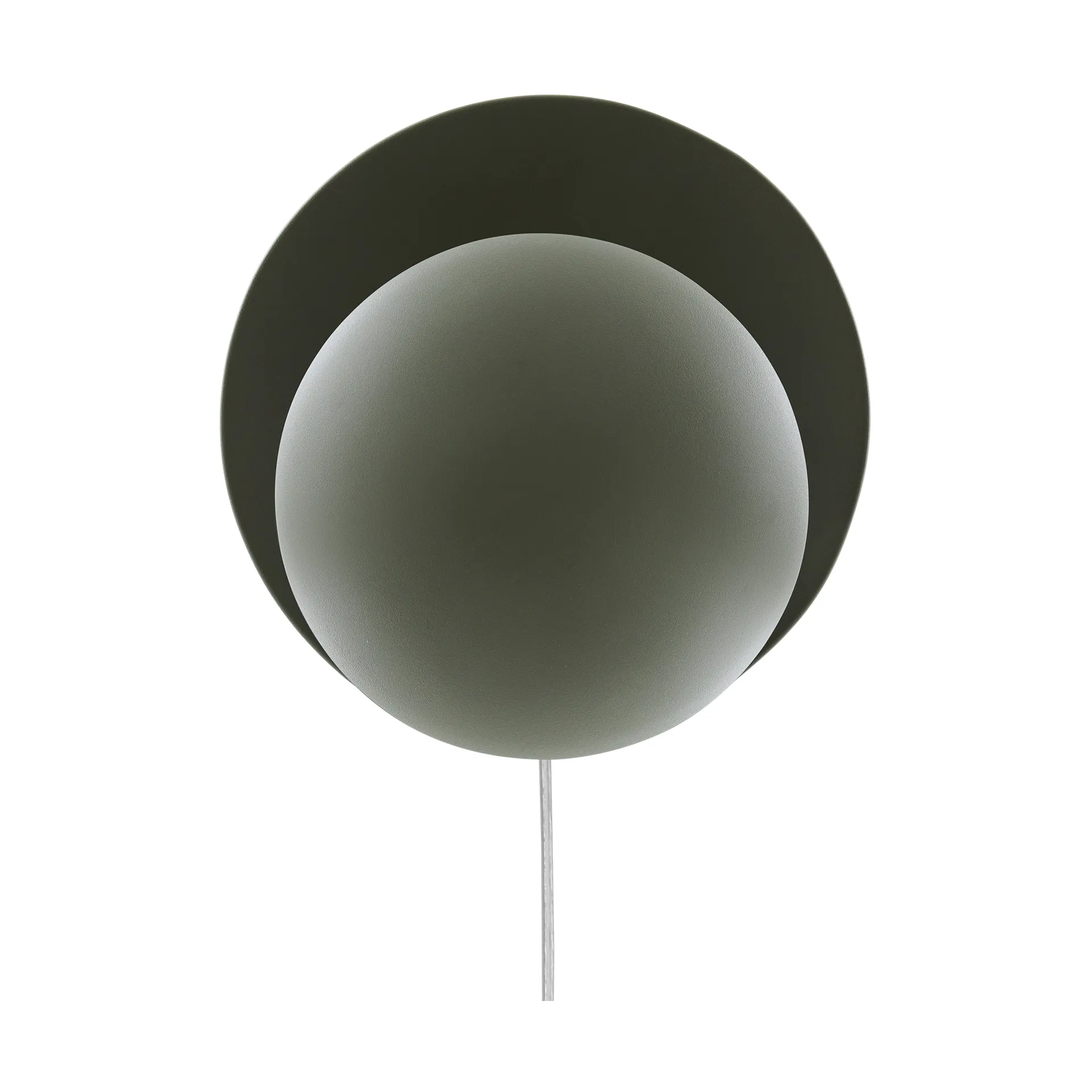 Orbit candeeiro de parede, Verde musgo Globen Lighting