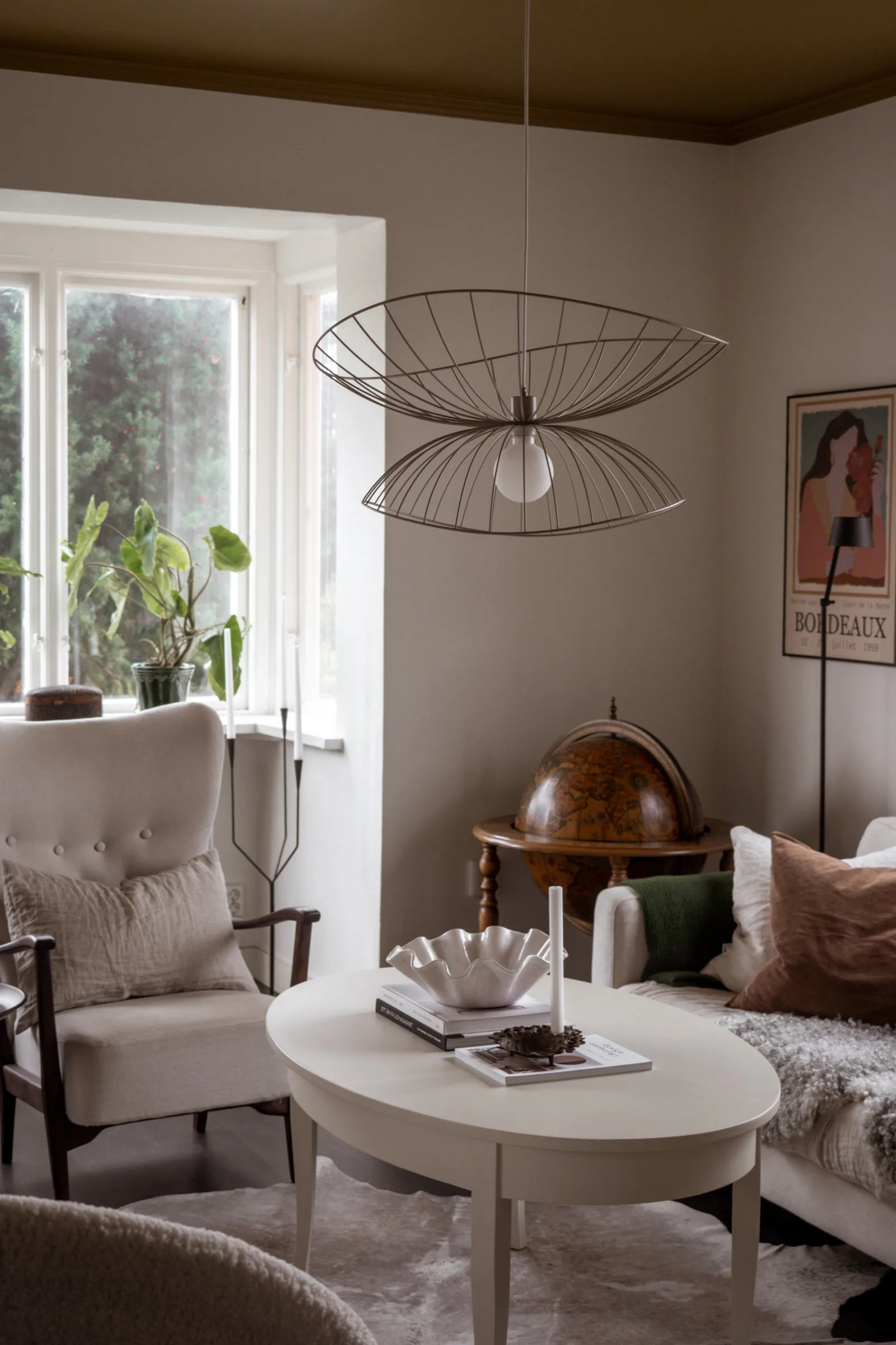 Ray candeeiro suspenso  Ø70 cm, Mud Globen Lighting