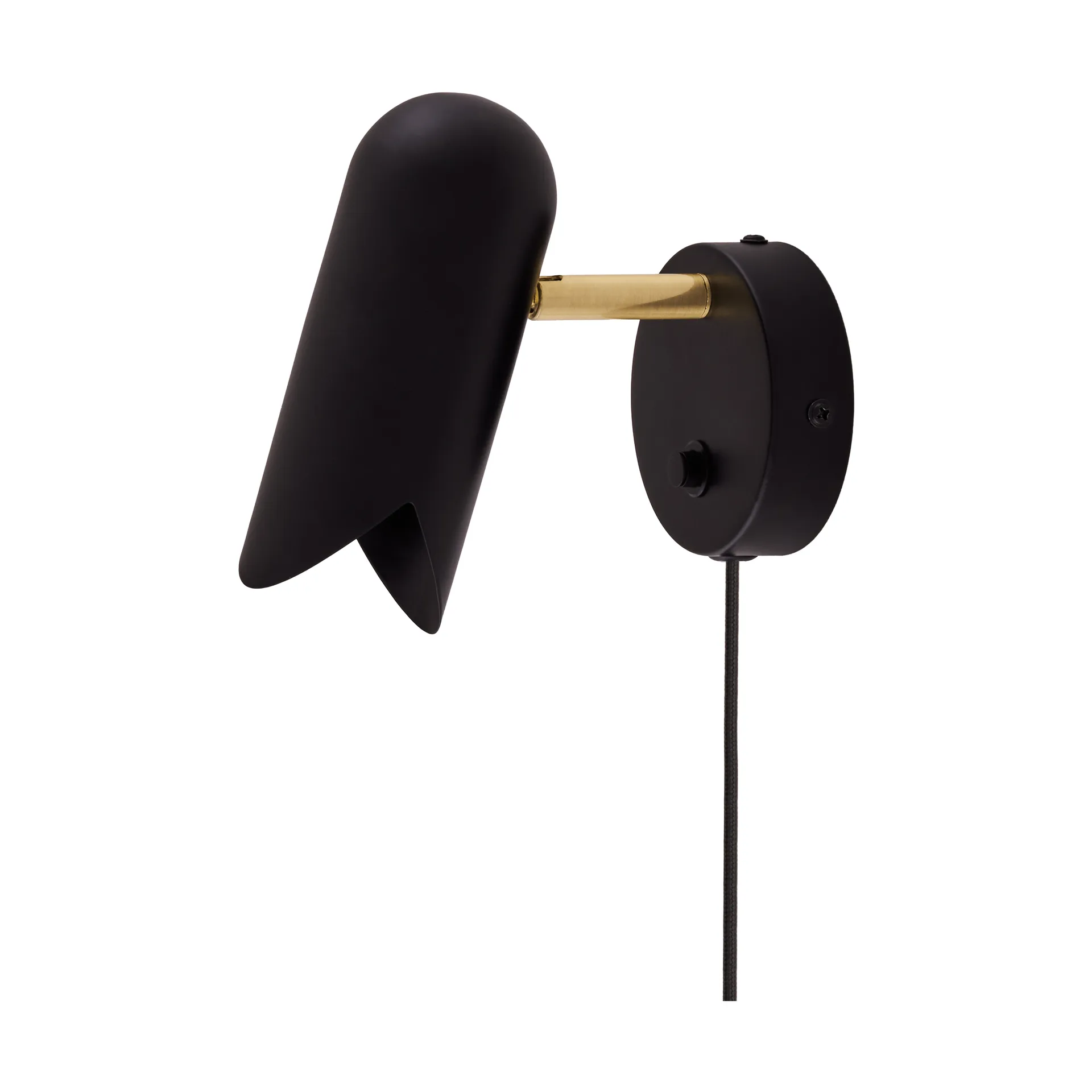Savoy candeeiro de parede, Preto Globen Lighting
