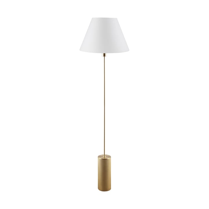 Suporte para candeeiro de pé Rib, Latão escovado Globen Lighting