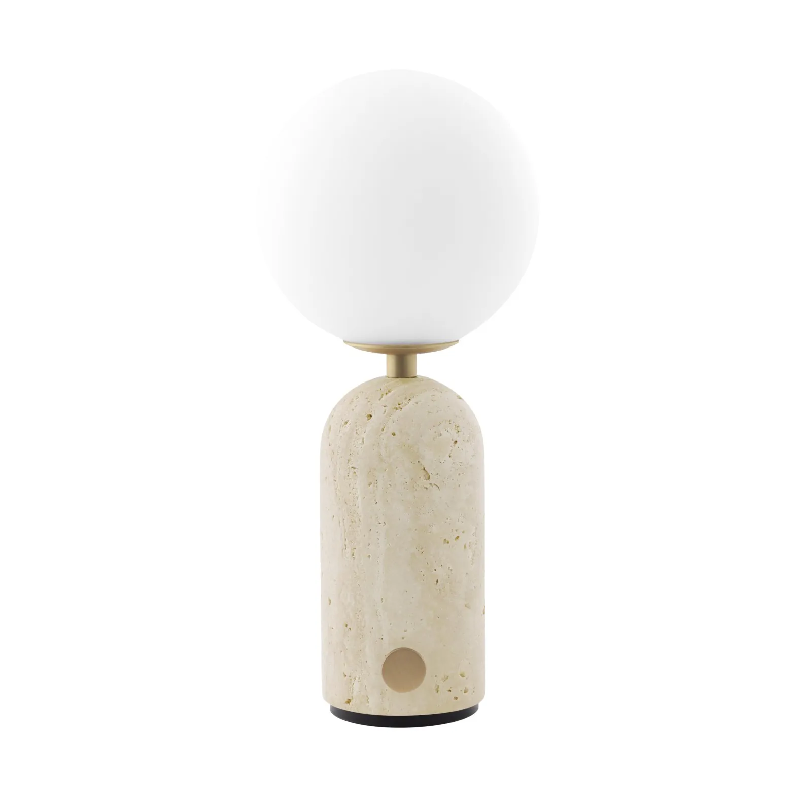 Torrano candeeiro de mesa portátil, Beige travertine, 27,5 cm Globen Lighting