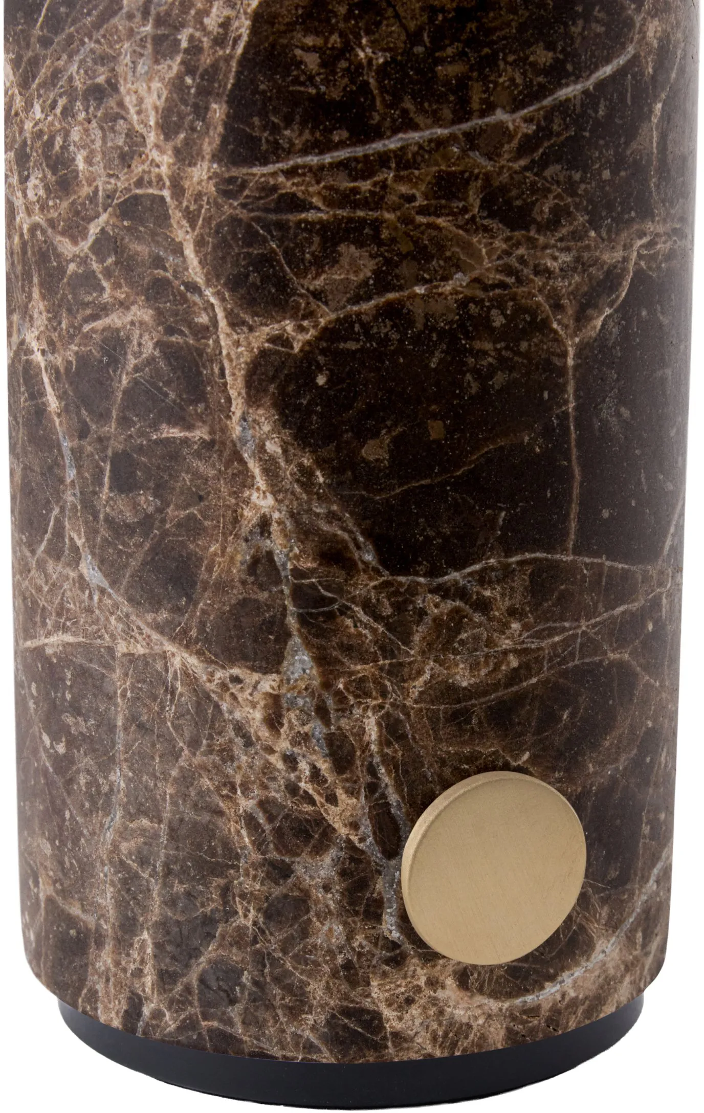 Torrano candeeiro de mesa portátil, Mármore castanho, 27,5 cm Globen Lighting