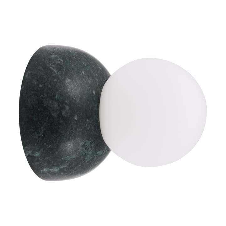 Torrano candeeiro de teto/plafon 13 cm - Mármore verde escuro - Globen Lighting