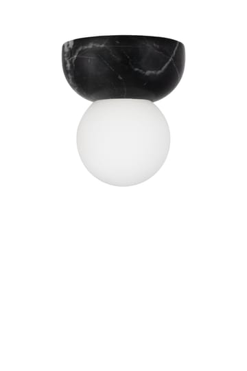 Torrano candeeiro de teto/plafon 13 cm - Preto - Globen Lighting