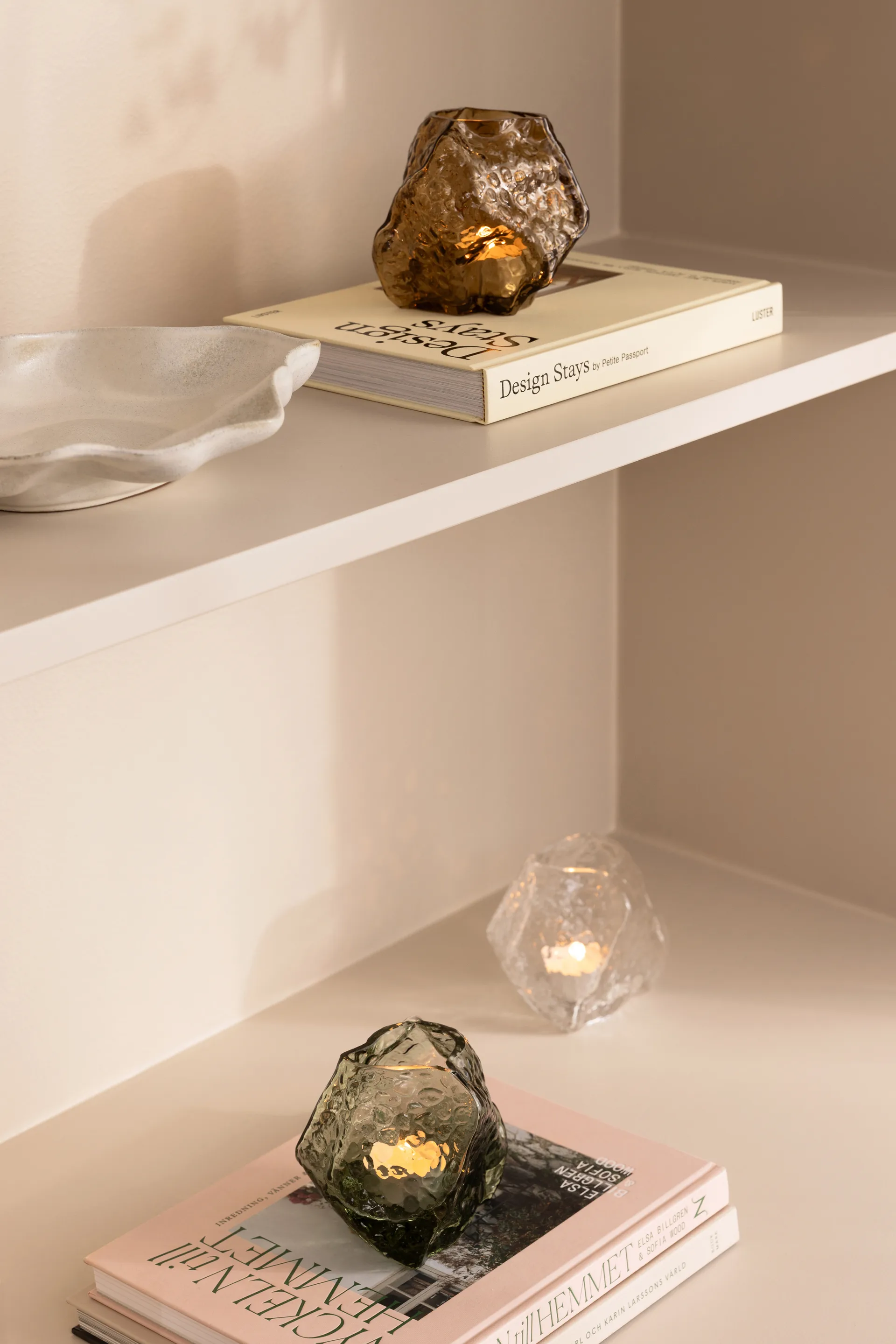 Valerie 12 porta-velas, Verde Globen Lighting