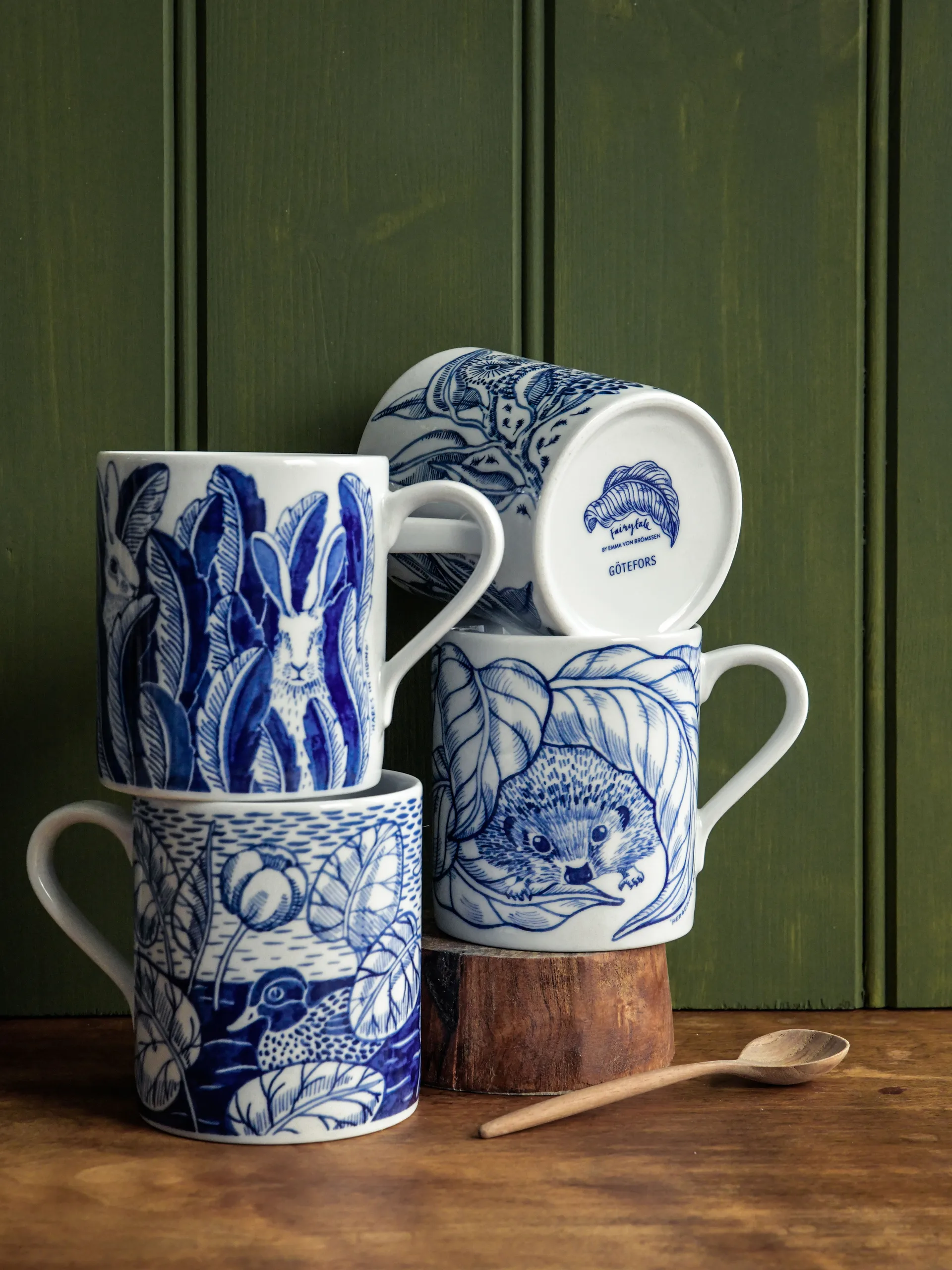 Caneca Duck pond 35 cl, Multi Götefors Porslin