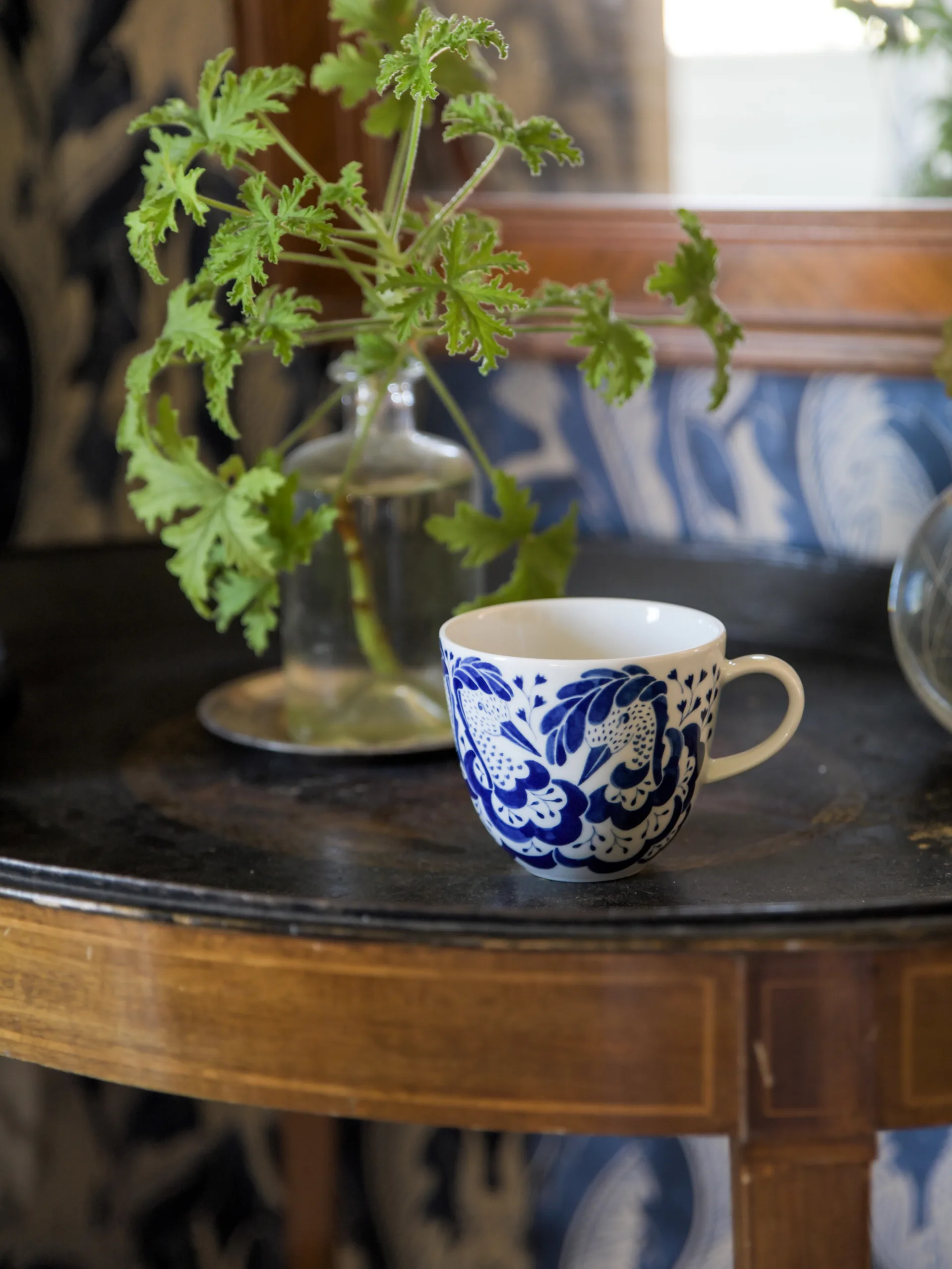 Selma jubileum caneca 41 cl, Azul Götefors Porslin