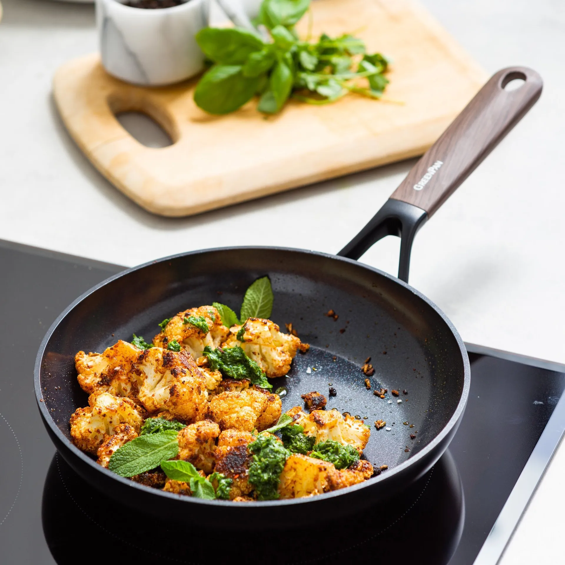 Frigideira Eco Smartshape 24 cm, Dark wood GreenPan