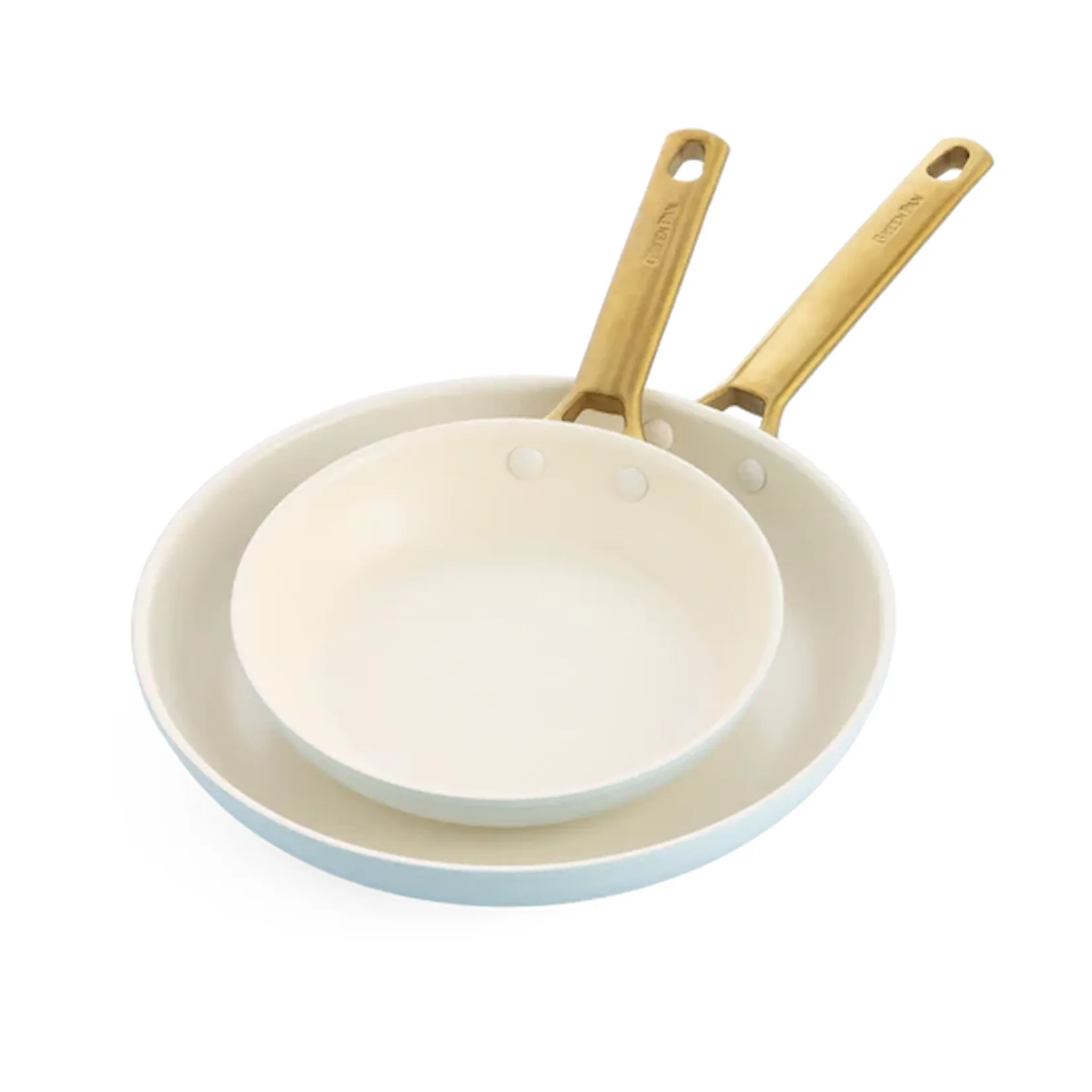 Frigideiras 20 + 26 cm Padova, Light blue GreenPan