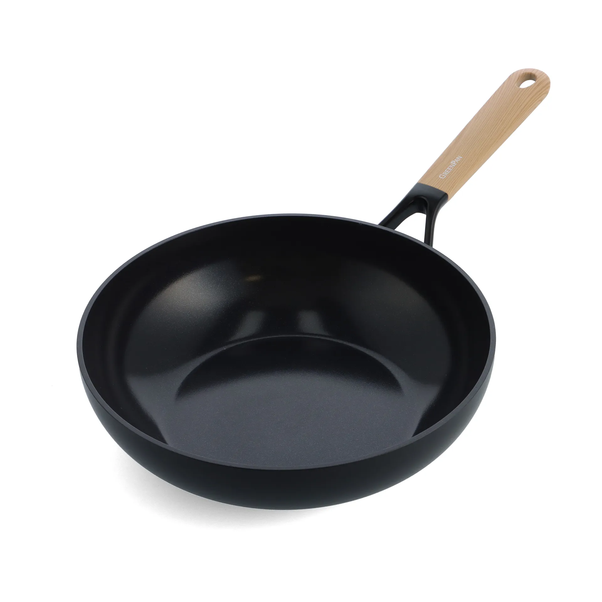 Wok Eco Smartshape 28 cm, Light wood GreenPan