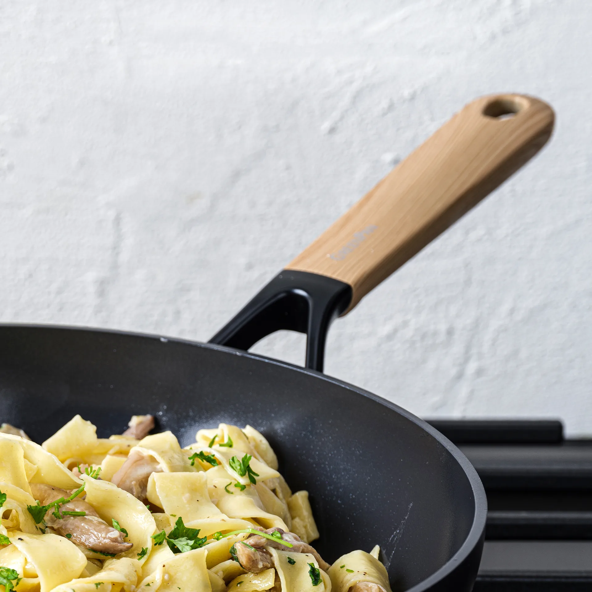 Wok Eco Smartshape 28 cm, Light wood GreenPan