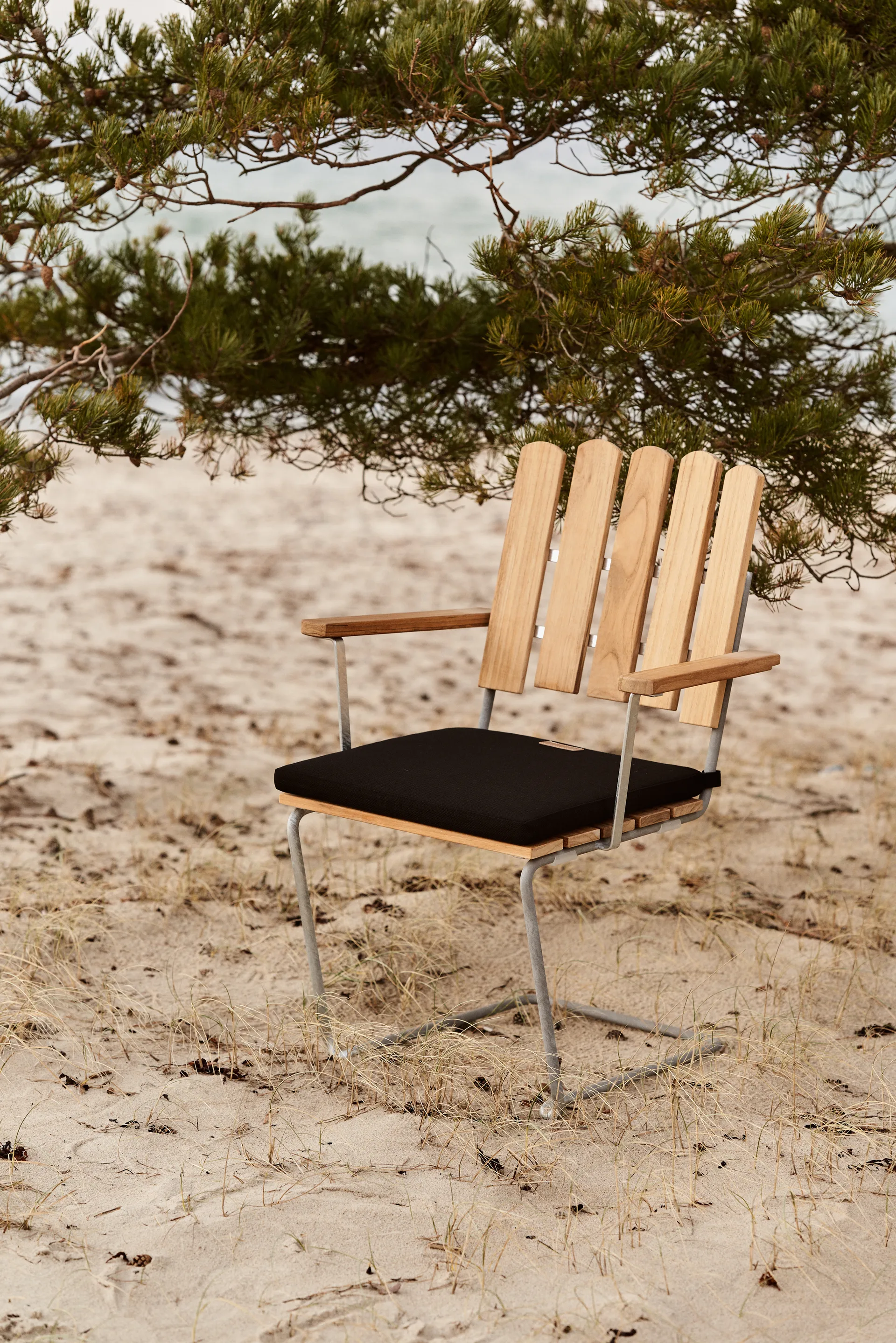 Almofada A2, Tecido preto Grythyttan Stålmöbler