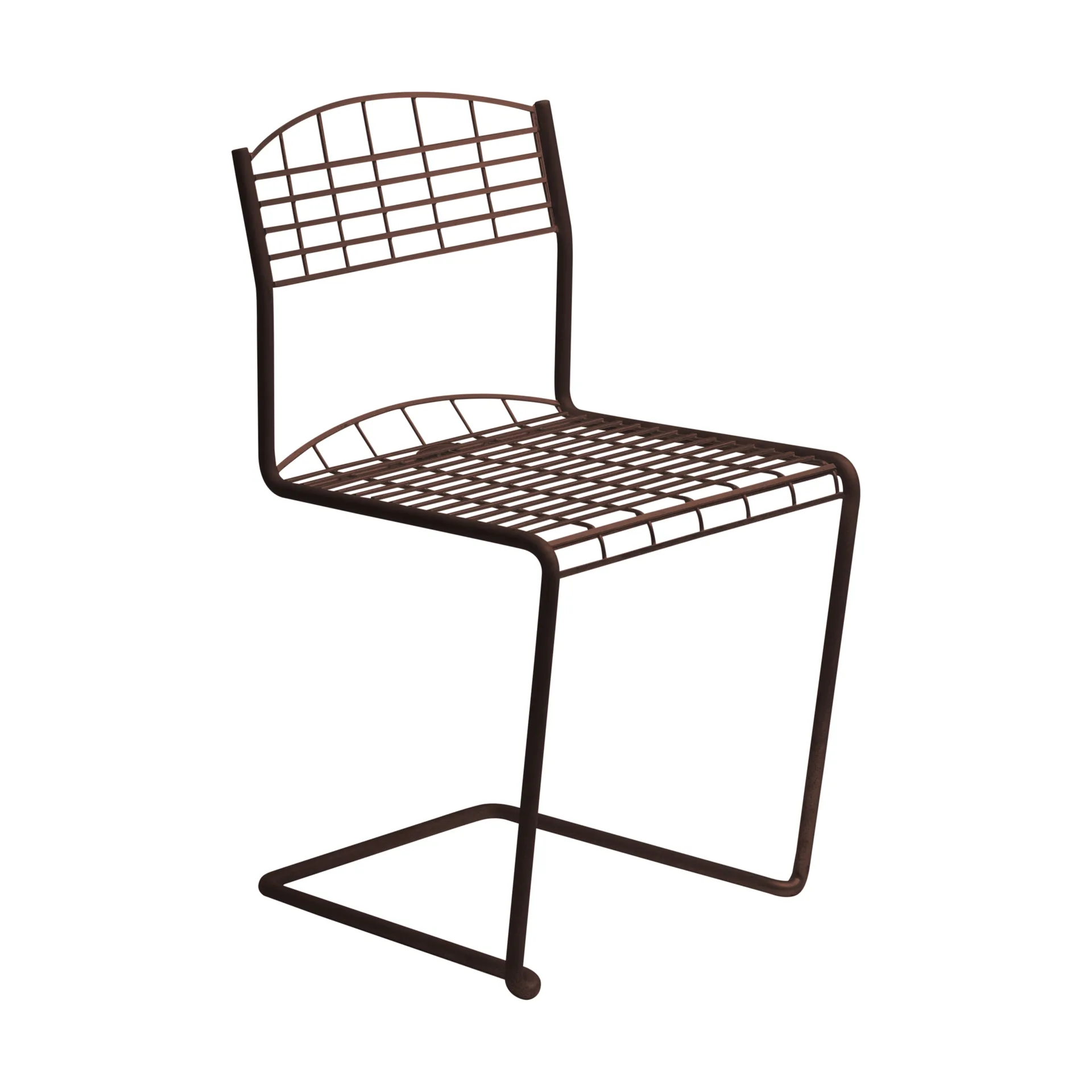 Cadeira High Tech, Chestnut Grythyttan Stålmöbler