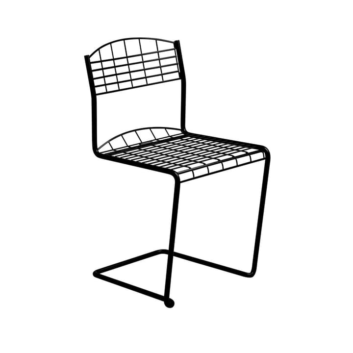 Cadeira High Tech - Preto - Grythyttan Stålmöbler