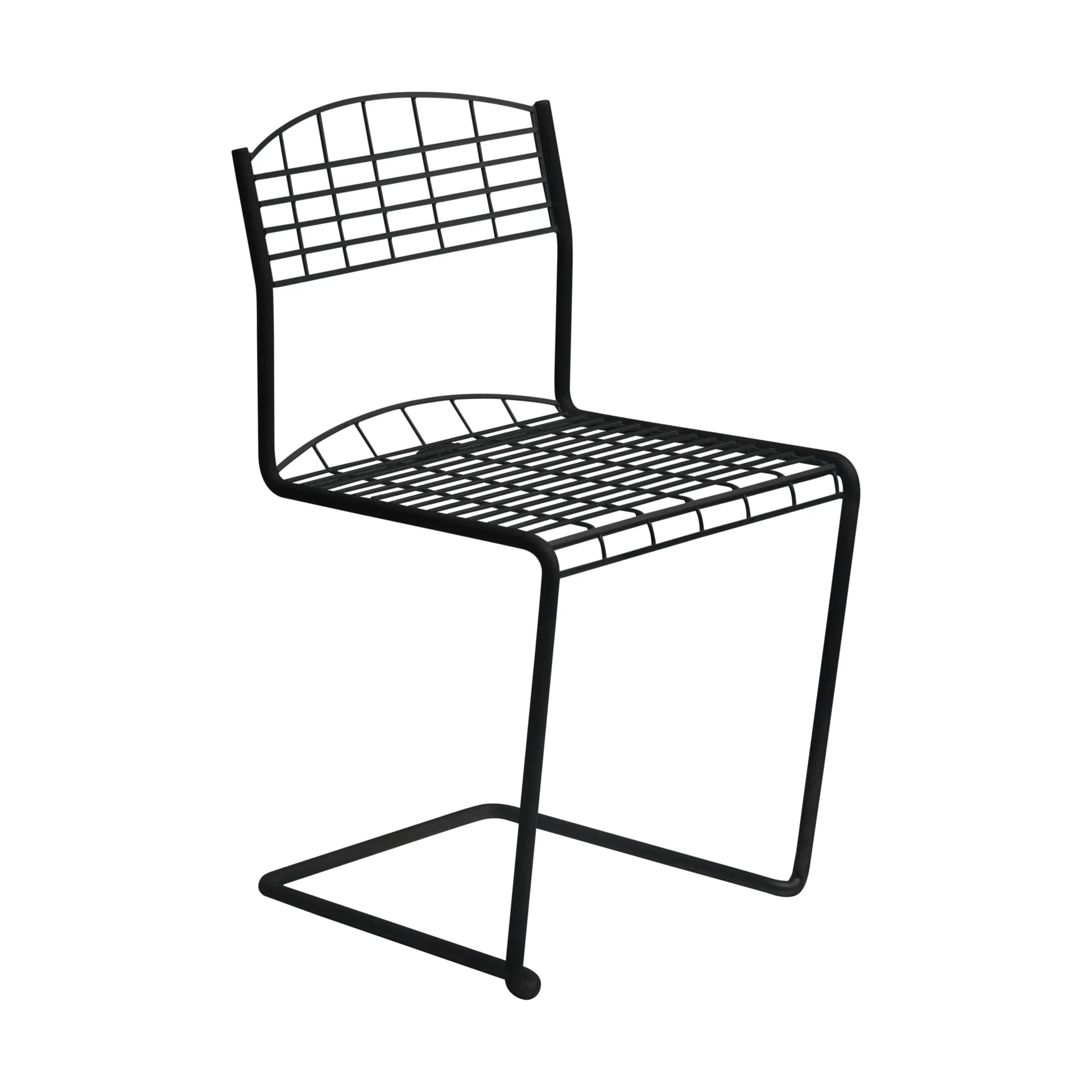 Cadeira High Tech, Preto Grythyttan Stålmöbler