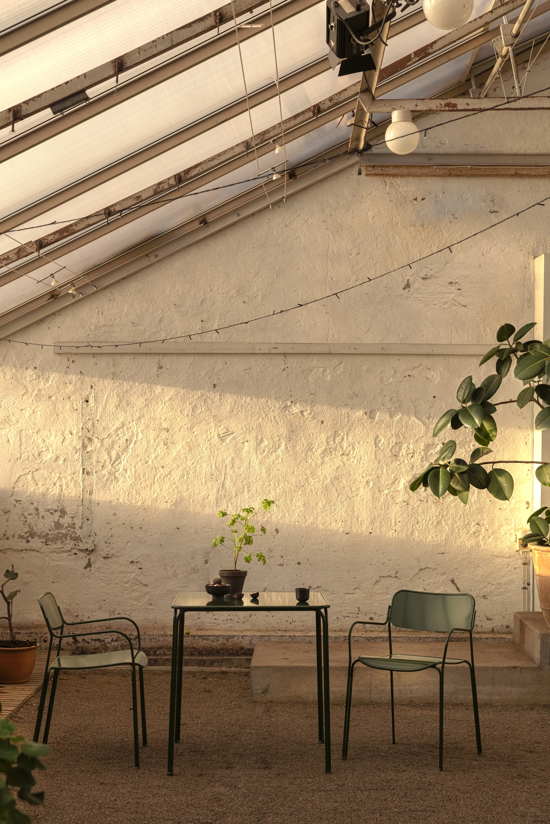 Cadeira Libelle, Verde Grythyttan Stålmöbler