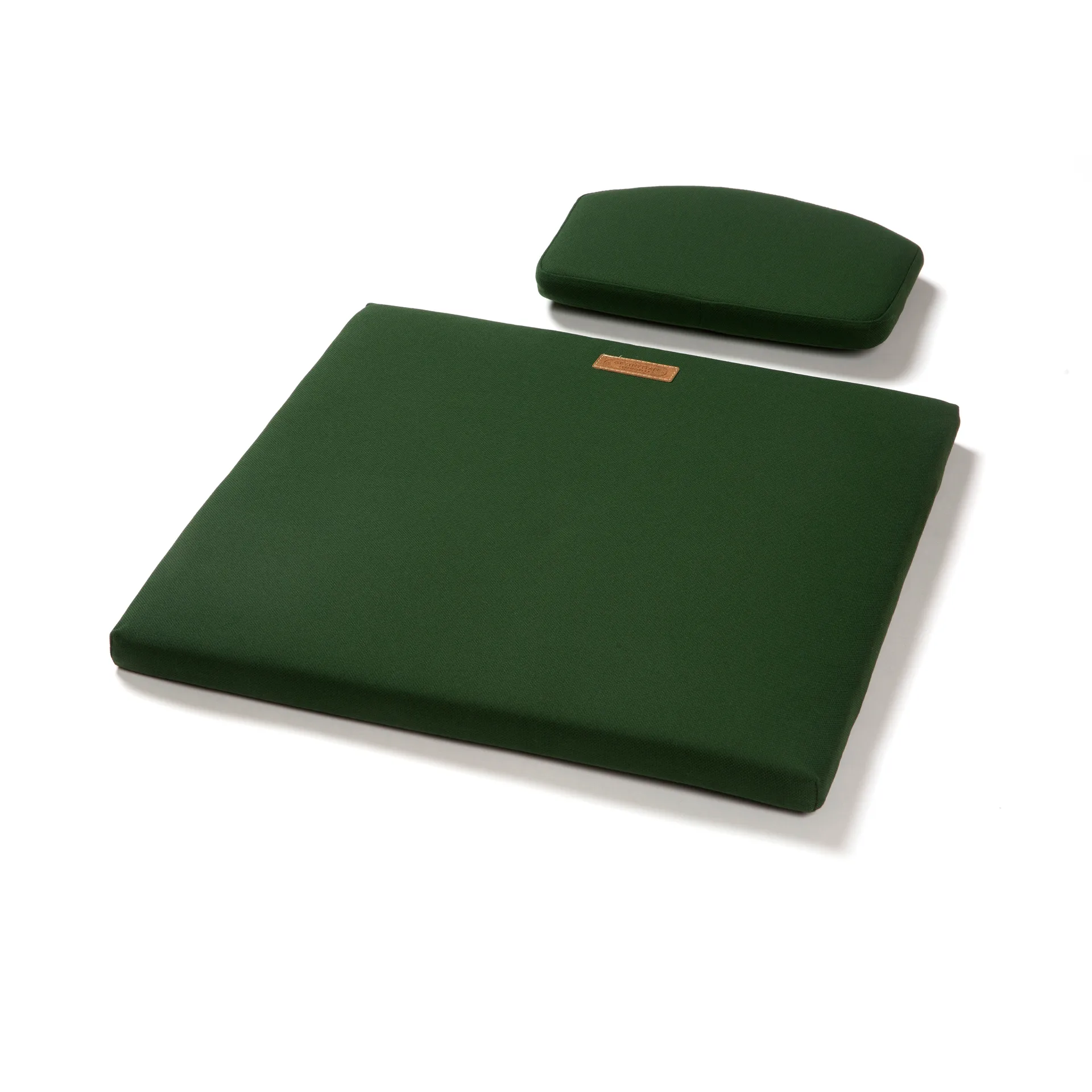 Conjunto de almofadas A3 para pescoço/assento, Sunbrella verde Grythyttan Stålmöbler