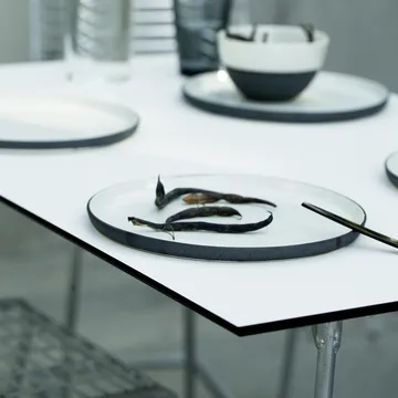 Conjunto Sala de Jantar High Tech - Mesa retangular - Grythyttan Stålmöbler