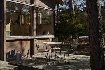 Grythyttan capa de proteção para móveis - 9A mesa de jantar 100/120 cm + cadeiras - Grythyttan Stålmöbler