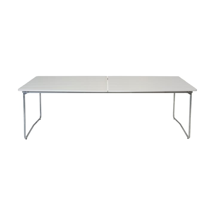 Mesa de jantar B31 230 cm - Carvalho laqueado branco - pés galvanizados - Grythyttan Stålmöbler