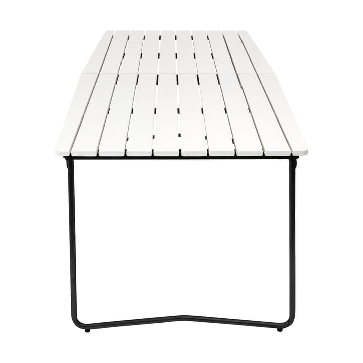 Mesa de jantar B31 230 cm, Carvalho laqueado branco-preto Grythyttan Stålmöbler