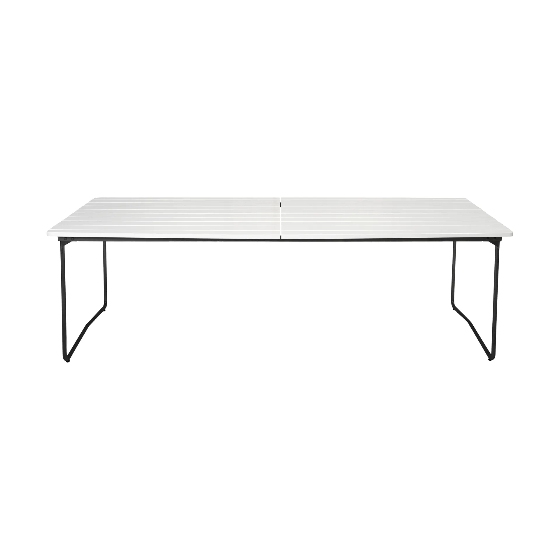 Mesa de jantar B31, Carvalho laqueado branco-preto Grythyttan Stålmöbler